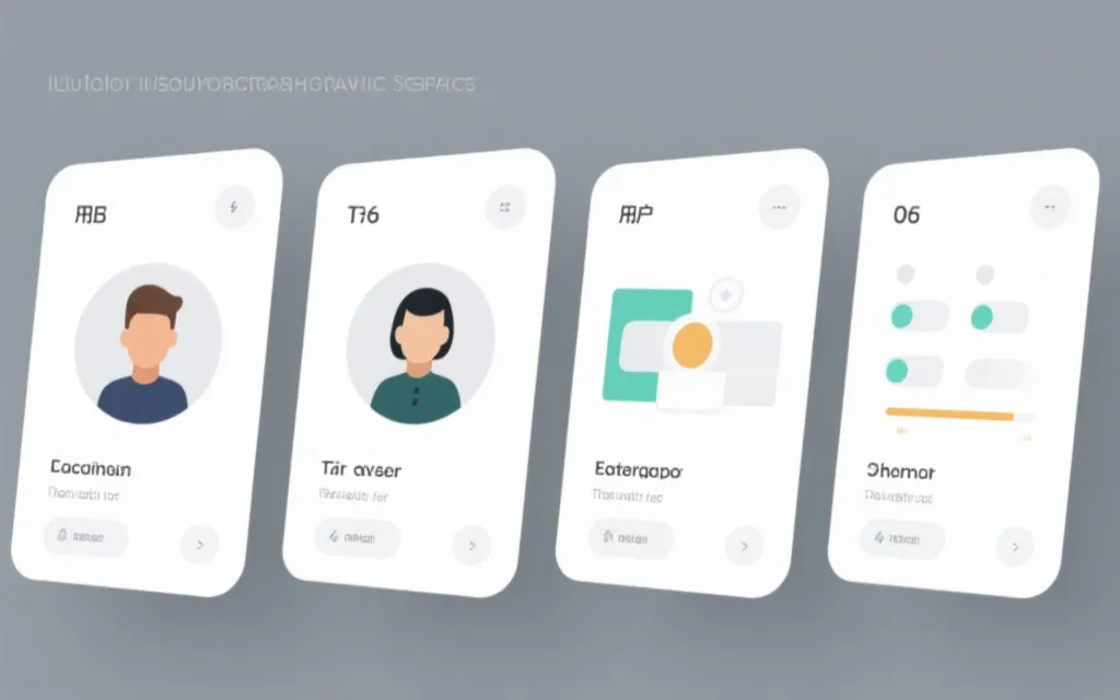 四类用户画像与筛选要点的视觉信息图